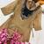 cream color embroidered wrok silk blend salwar suit