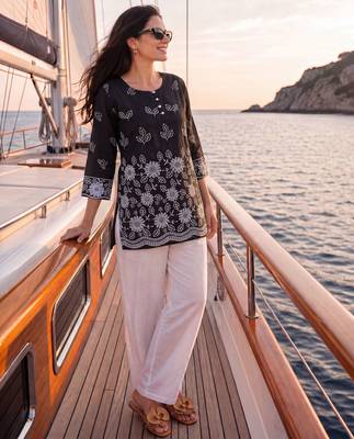  black cotton lucknowi top 2
