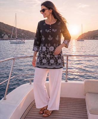  black cotton lucknowi top 5