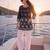  black cotton lucknowi top