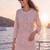  peach cotton lucknowi top