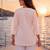  peach cotton lucknowi top