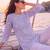  lavender cotton lucknowi top