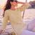  beige cotton lucknowi top