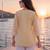  beige cotton lucknowi top