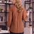  brown mul chanderi puff sleeve style shirt