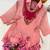 pink color embroidered wrok silk blend salwar suit