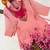pink color embroidered wrok silk blend salwar suit