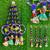 handmade hanging decorative toran tassel home temple festival decorations (pack of 4)