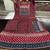 maroon ajrakh printed cotton anarkali kurta set