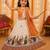 Yellow rayon cotton printed chaniya choli for navratri for kid