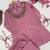  pink color beads and siquence work silk blend salwar suit 