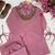  pink color beads and siquence work silk blend salwar suit 