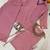  pink color beads and siquence work silk blend salwar suit 