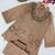 cream color beads and siquence work silk blend salwar suit 