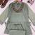 gray color beads and siquence work silk blend salwar suit 