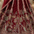 maroon color Multi thread Embroidery Dori Work with Zari Sequins silk blend Lehenga Choli set