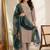 Women’s premium embroidered straight kurta set with pant & dupatta