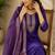 embroidered straight kurta set with pant & dupatta