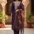 Women’s premium embroidered straight kurta set with pant & dupatta