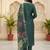 embroidered straight kurta set with pant & dupatta