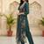embroidered straight kurta set with pant & dupatta