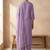 embroidered straight kurta set with pant & dupatta