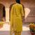embroidered straight kurta set with pant & dupatta