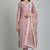 embroidered straight kurta set with pant & dupatta