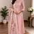 embroidered straight kurta set with pant & dupatta
