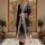 Women’s premium embroidered straight kurta set with pant & dupatta