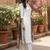 embroidered straight kurta set with pant & dupatta