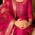 embroidered straight kurta set with pant & dupatta