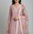 embroidered straight kurta set with pant & dupatta