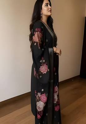 embroidered straight kurta set with pant & dupatta 3