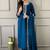 embroidered straight kurta set with pant & dupatta
