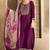 embroidered straight kurta set with pant & dupatta