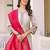 embroidered straight kurta set with pant & dupatta