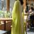 embroidered straight kurta set with pant & dupatta