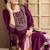 embroidered straight kurta set with pant & dupatta