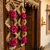 handmade decorative artificial rose door hanging with tassels floral toran home decoration (pack of 2)