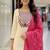 embroidered straight kurta set with pant & dupatta