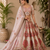 off-white color Golden dabki handwork Real Mirror work Gotta Patti Embroidery lace work silk blend Lehenga Choli set  