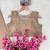 chiku color sequence and zari work silk blend salwar suit