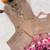 chiku color sequence and zari work silk blend salwar suit