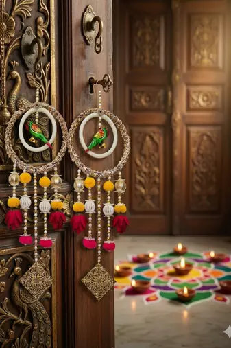 decorative hanging perfect for home decoration  ideal for diwali festivities decor (pack of 2)