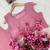 pink color sequence and zari work silk blend salwar suit