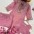 pink color sequence and zari work silk blend salwar suit