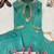 sky blue color sequence and zari work silk blend salwar suit