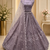 lavender color Sequence work Zari Motif Handwork Net Lehenga Choli set